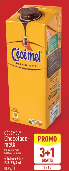 Promotie: Chocolademelk