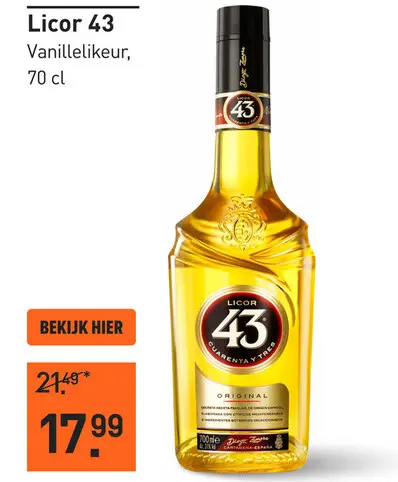 Aanbieding: Licor 43