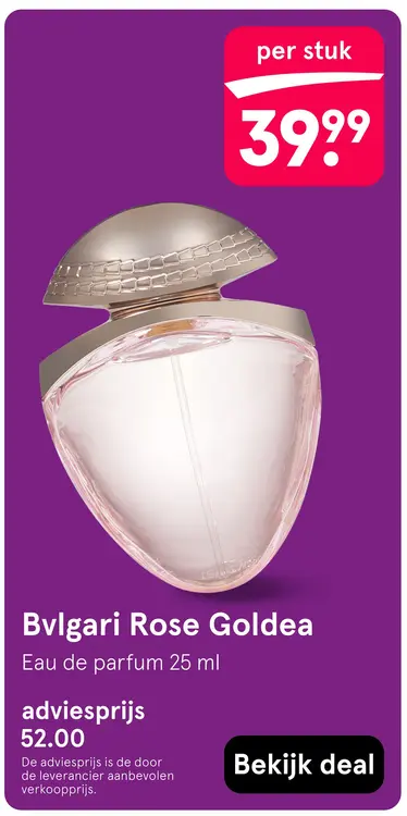 Aanbieding: Rose Goldea