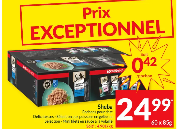 Offre: Pochons pour chat