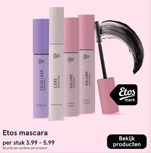 Aanbieding: Etos mascara