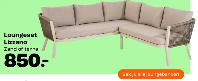 Aanbieding: Loungeset Lizzano