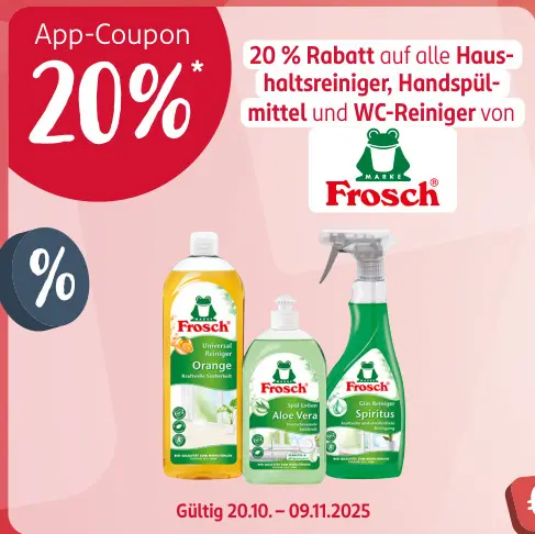 Aanbieding: Haushaltsreiniger, Handspülmittel und WC-Rein