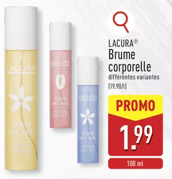 Offre: Brume corporelle