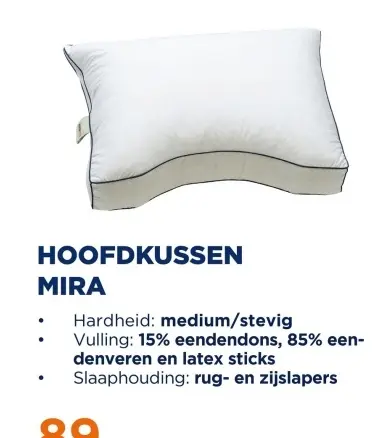 Aanbieding: Hoofdkussen mira