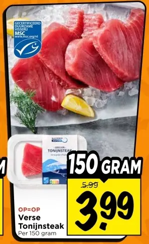 Verse Tonijnsteak