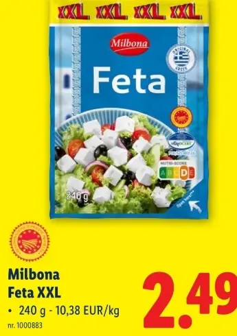 Promotie: Feta XXL