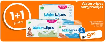 Aanbieding: Waterwipes babydoekjes