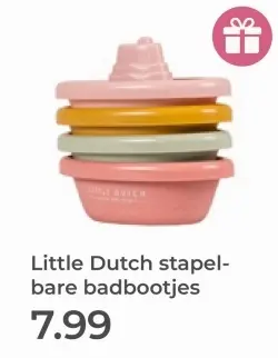 Aanbieding: stapelbare badbootjes