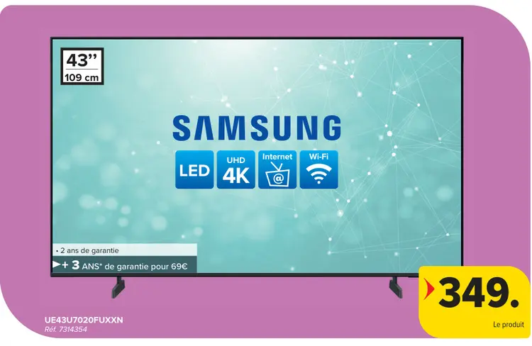 Offre: Samsung TV