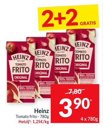 Promotie: Heinz Tomato frito