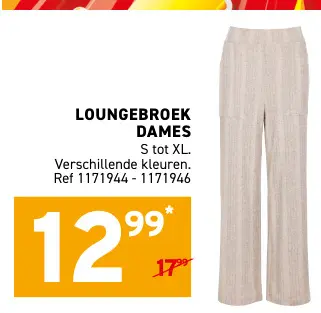Promotie: Loungebroek dames