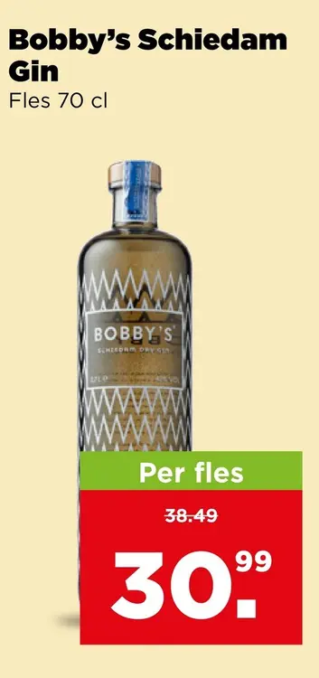 Aanbieding: Bobby's Schiedam Gin