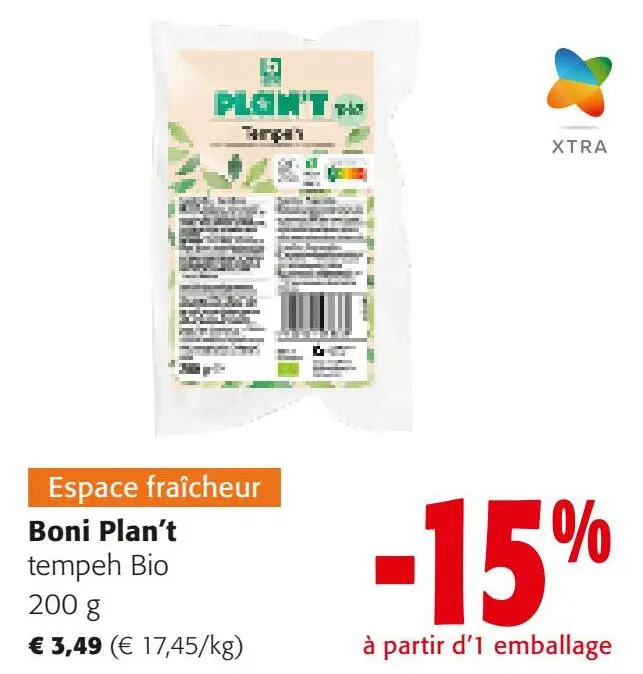 Offre: Tempeh Bio