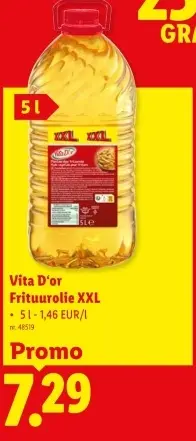 Promotie: Frituurolie XXL