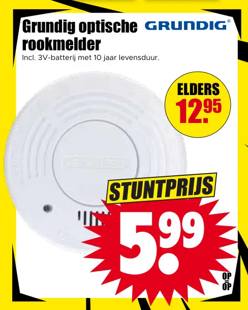 Aanbieding: Optische rookmelder