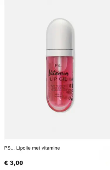 Promotie: Lipolie met vitamine