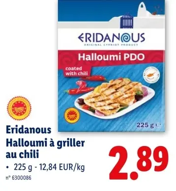 Offre: Halloumi à griller au chili