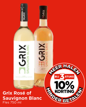 Aanbieding: Grix Rosé of Sauvignon Blanc