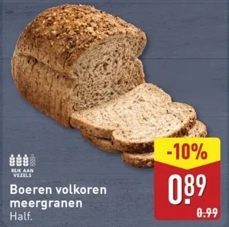 Aanbieding: Boeren volkoren meergranen