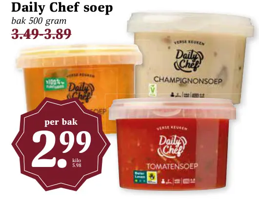 Aanbieding: Soep