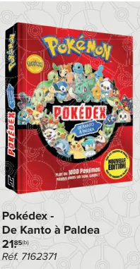Offre: Pokédex - De Kanto à Paldea