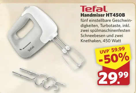Aanbieding: Handmixer HT450B