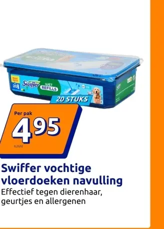 Promotie: vochtige vloerdoeken navulling