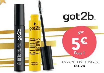 Offre: Glued 4 brows