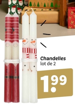 Offre: Chandelles