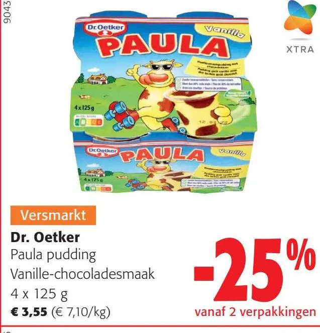 Aanbieding: Paula pudding