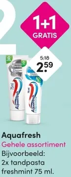 Aanbieding: Aquafresh Gehele assortiment