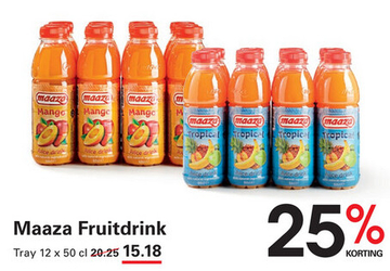 Aanbieding: Maaza Fruitdrink