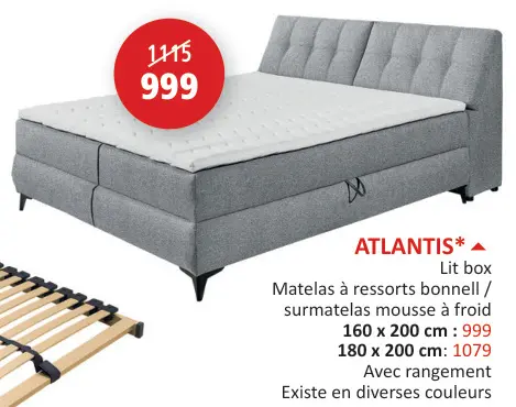Offre: ATLANTIS* Lit box