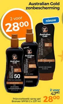 Aanbieding: Australian Gold zonbescherming