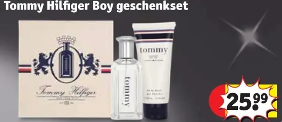 Promotie: Tommy Hilfiger Boy geschenkset