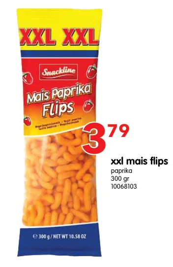 Offre: Mais Paprika Flips
