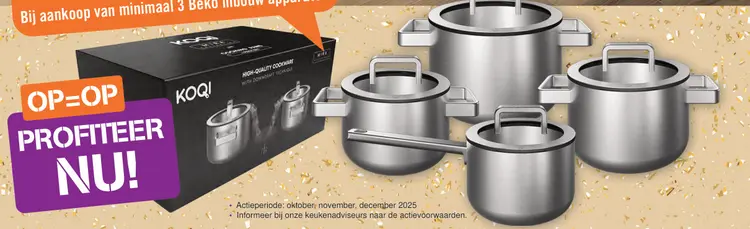 Aanbieding: KOQI High-Quality Cookware