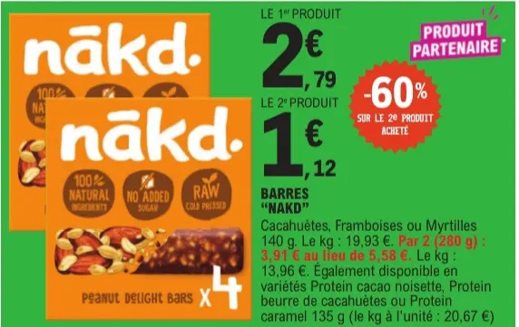 Offre: Barres