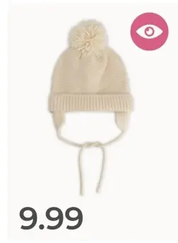 Aanbieding: Muts met pompon