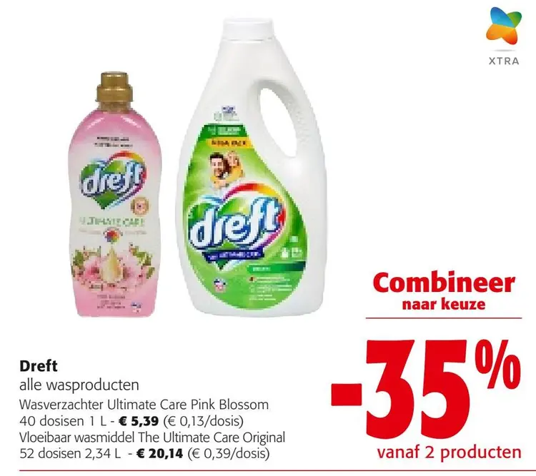 Aanbieding: Dreft alle wasproducten