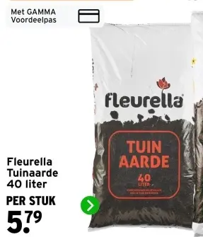 Aanbieding: Tuinaarde 40 liter