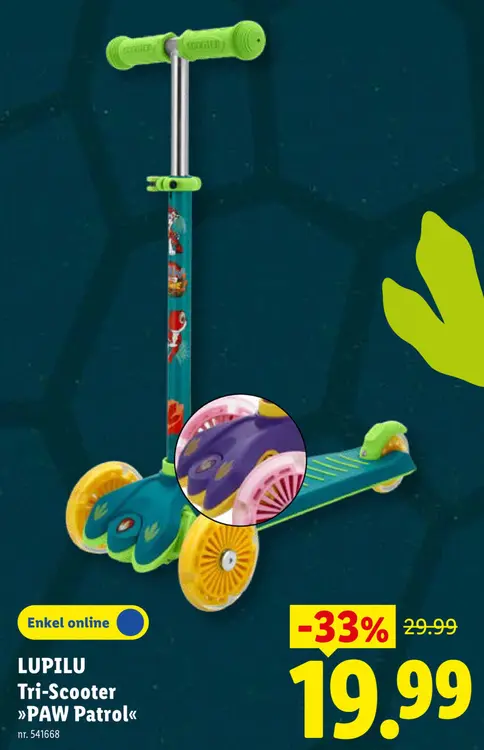 Promotie: Tri-Scooter
