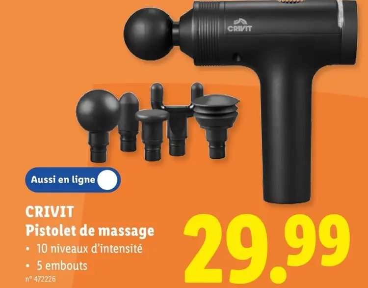 Offre: Pistolet de massage