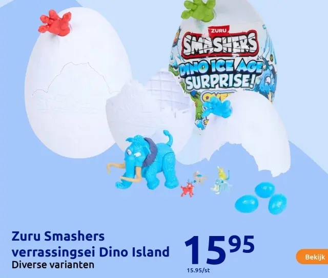 Aanbieding: Smashers verrassingsei Dino Island