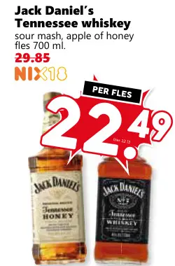 Aanbieding: Tennessee whiskey