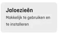 Aanbieding: Jaloezieën