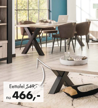 Aanbieding: Eettafel