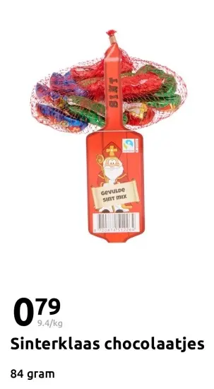 Aanbieding: Sinterklaas chocolaatjes