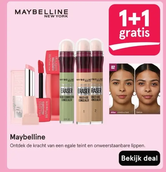 Aanbieding: Eraser Multi-Use Concealer, Lifter Glaze Oil